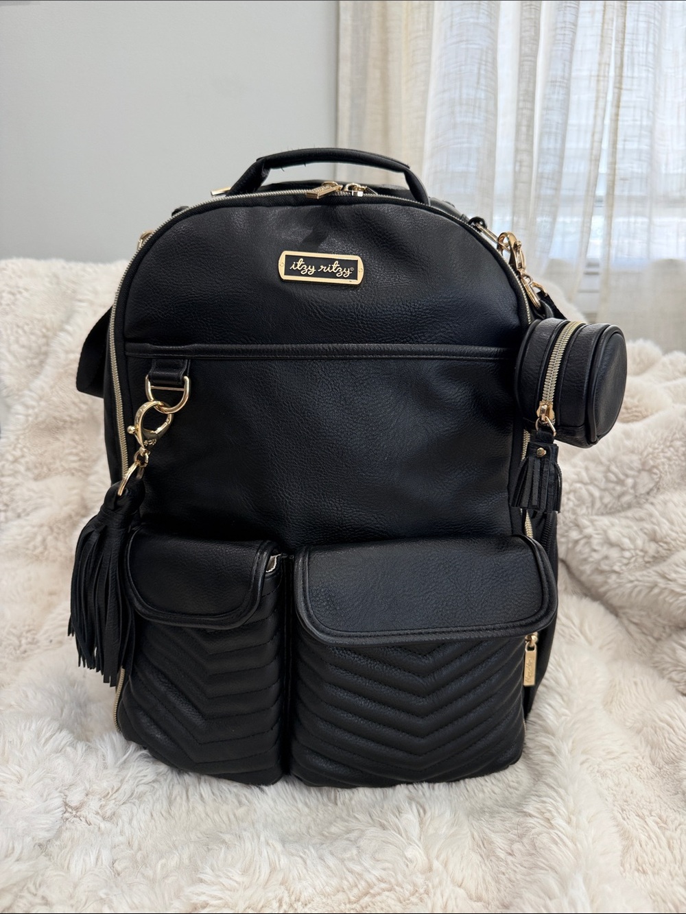 Itzy Ritzy Boss Plus Large Diaper Bag Backpack